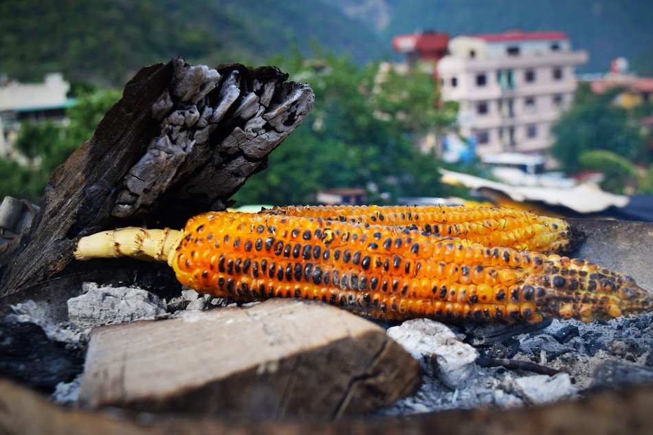 Fried in the fire corn