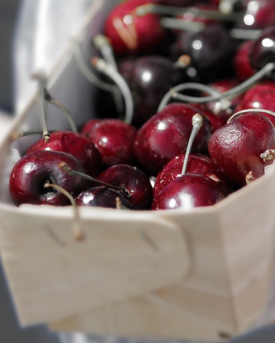 beautiful delicious Cherries