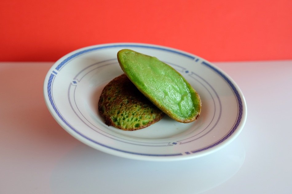 Traditional Malaysian Food, green rice desserts