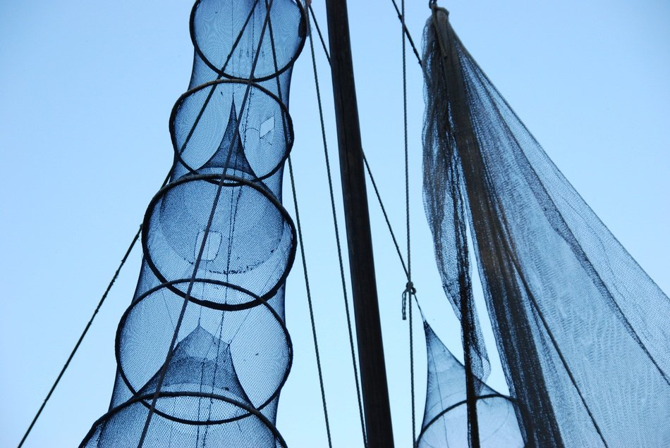 big Blue Fishnet