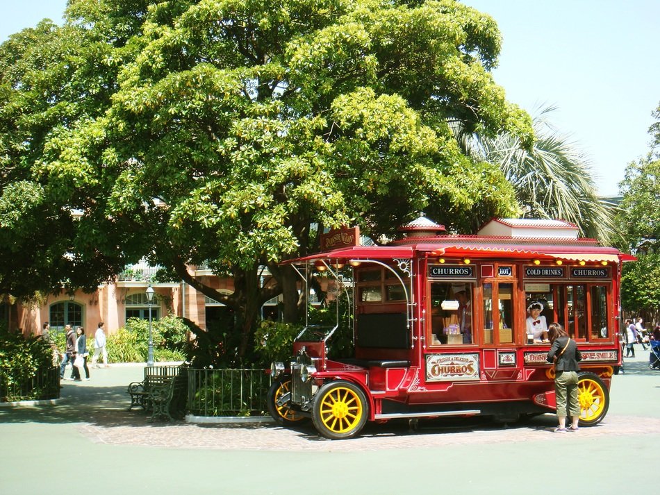 food truck at Disneyland, japan, Tokyo