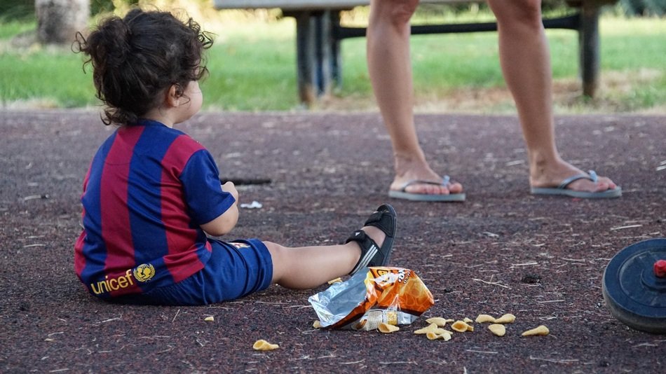 Kid on Playground