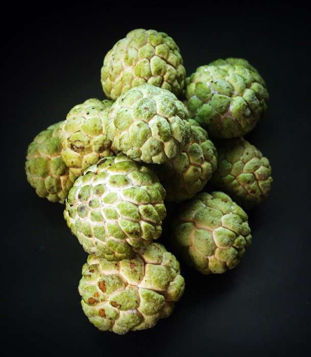 isolated sugar apples