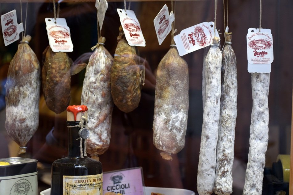 Italy Saussages Meat