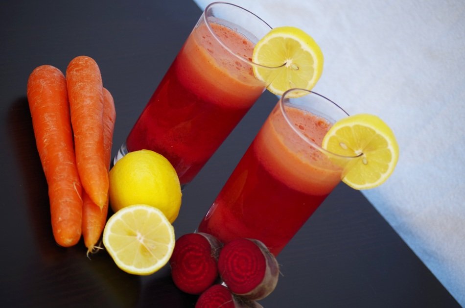 beetroot and carrot smoothie