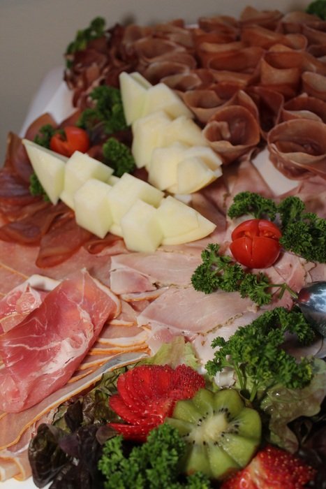 attractive Ham Plate