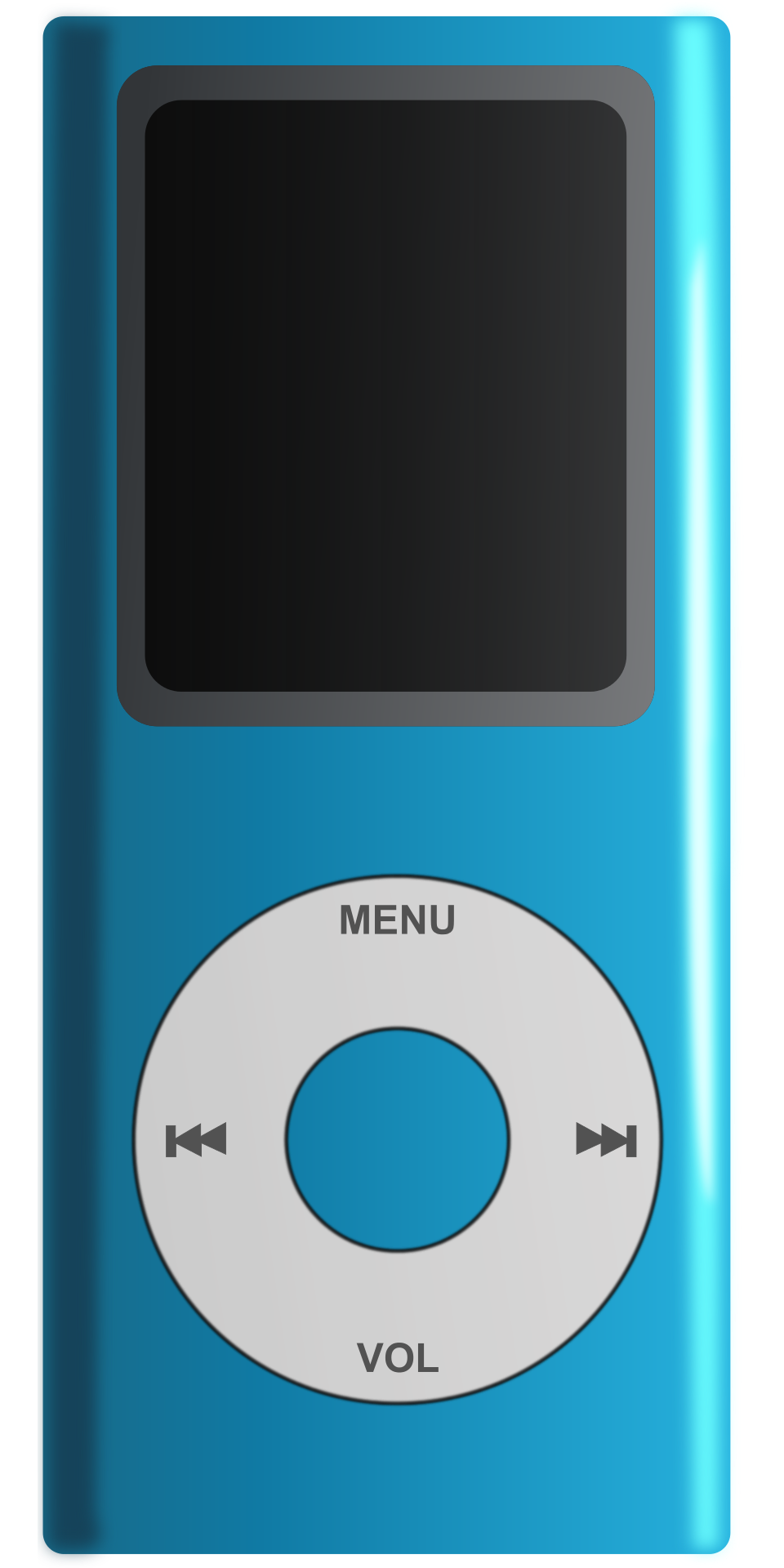 blue-mp3-player-for-listening-to-music-free-image-download