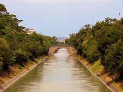 bridge on the river in verona