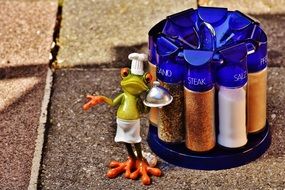 bright spice jars