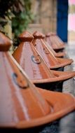 tajines are clay bowls