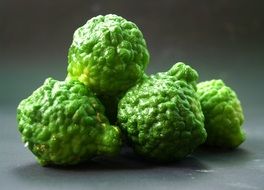 bergamot fruits in pile