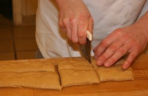 italian bread for a breakfast