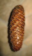 decoration in the form of a pine cones