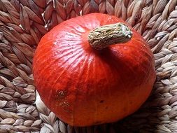 pumpkin as an autumn decoration