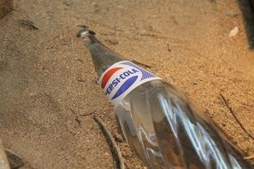 Empty Pepsi Bottle