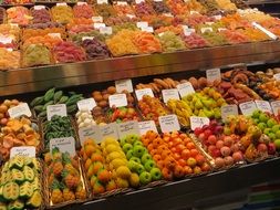 Exotic Fruits on market