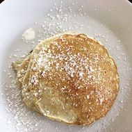 pancakes in a plate for breakfast