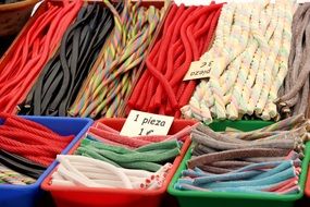 long colorful candy