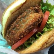 Eggplant Burger