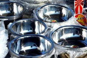 stainless steel kitchen items