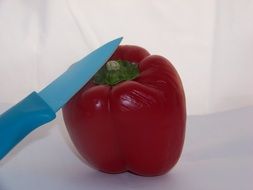 Picture of Paprika and Knife