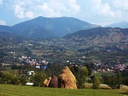 Haystacks Landscape