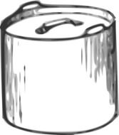 Pot drawing