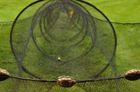 Metal long fishnet for the fishing