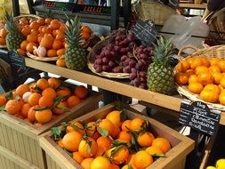 Fruits in a market