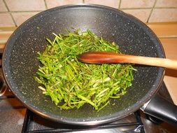 picture of the green asparagus