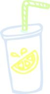 Cup Lemonade drawing