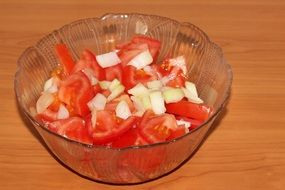 Tomatoes for a delicious salad