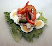 danish open sandwich