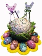 Cake Easter Eggs