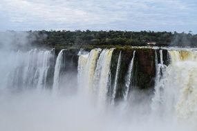 incredibly beautiful waterfall landscape