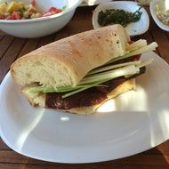 Bread Sausage Food