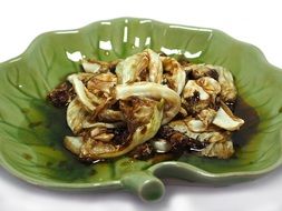 Salty fried cabbage