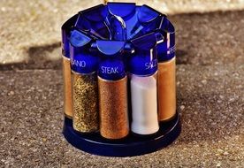 spices in jars