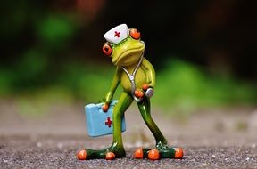 picture of the Frog nurse figure
