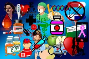 picture with medical attributes