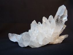 quartz crystal cluster