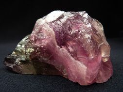 violet fluorite crystal