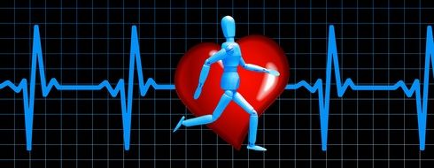 heart rate of runner