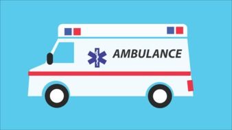 Ambulance Medical Vehicle drawing