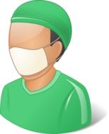Clipart of Doctor icon