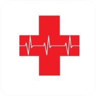 red cross as a symbol of first aid