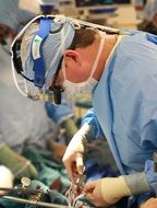 surgeon during surgery