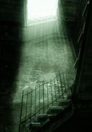 old sanatorium stairs