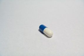 blue white pill