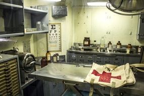 carrier infirmary in the navy